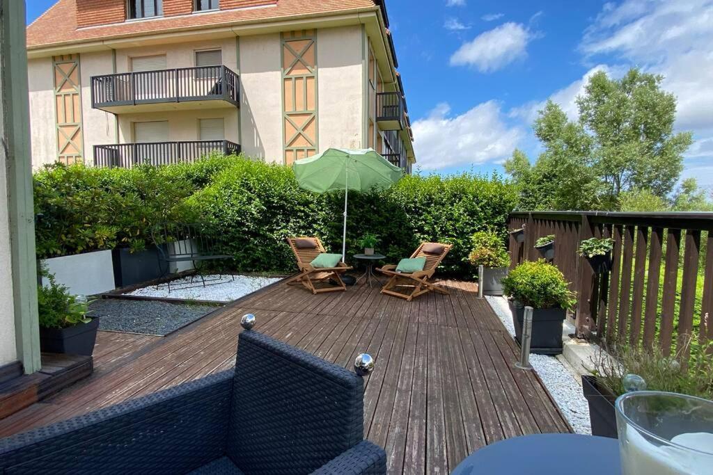 Le Petit Marais Lägenhet Villers-sur-Mer Exteriör bild